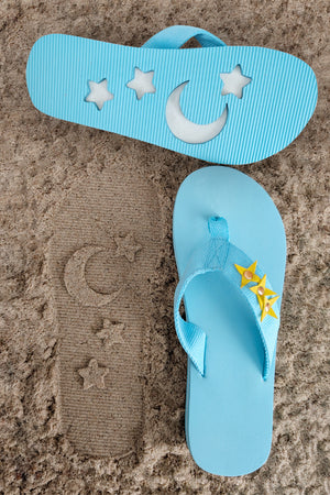 Nami Moon & Stars Flip Flops