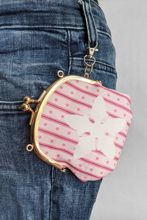 coin pouch pink